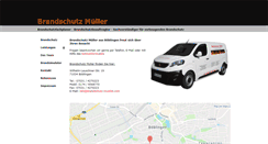 Desktop Screenshot of brandschutz-mueller.com